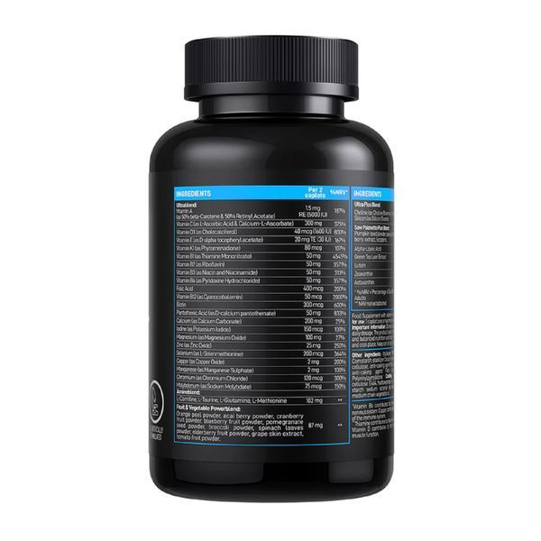 VP Lab Nutrition, Ultra Men's Sport Multivitamin Formula 180 Caplets 27168 фото