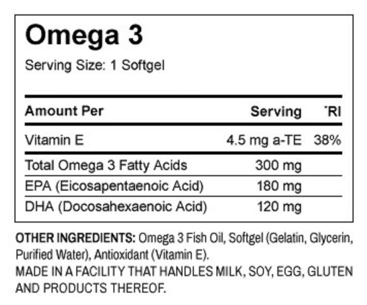 Myprotein, Omega 3, 90 capsules 25896 фото