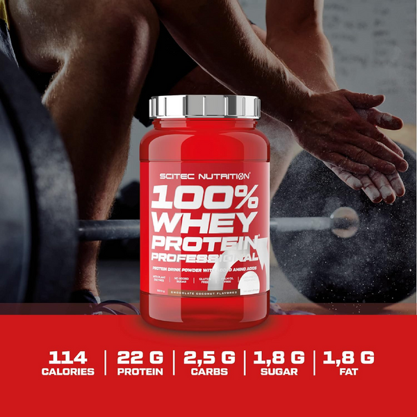 Scitec Nutrition, 100% Whey Protein Professional, 920 g  22073 фото