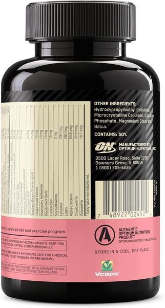 Optimum Nutrition, Opti-women, 120 tab 22157 фото