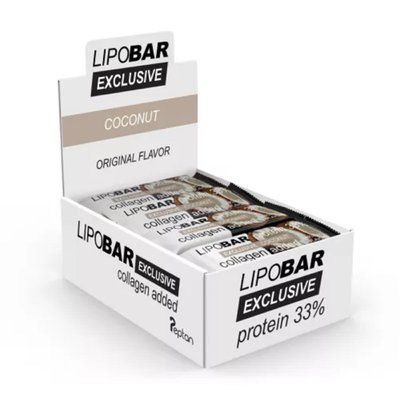 Lipo Bar Exclusive, Coconut, Box 20 x 50 g  37880_coc фото